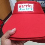 bordir topi merah kartini run