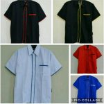 Bordir Baju kemeja lengan pendek